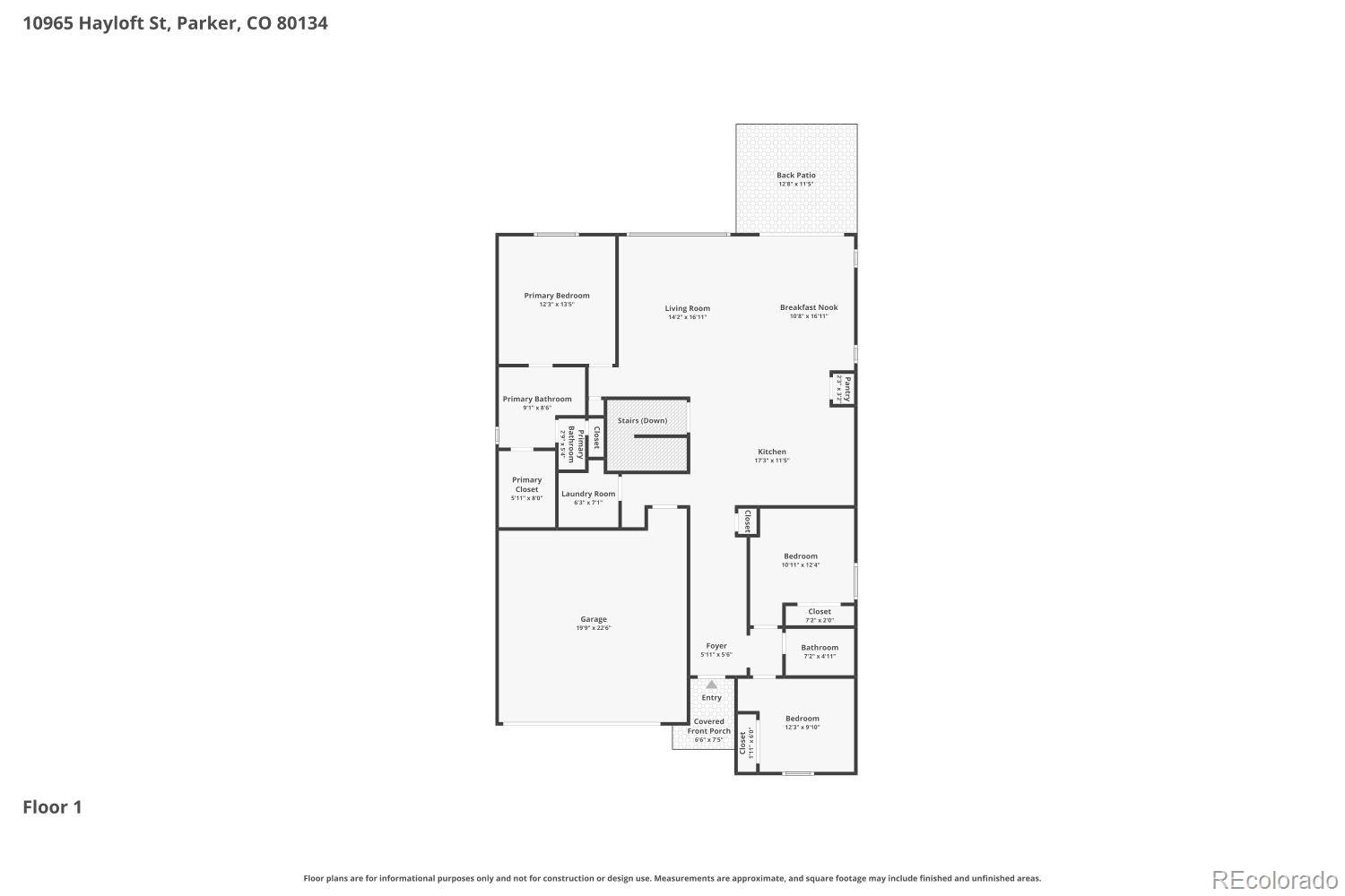 10965 Hayloft Street Parker CO 80134