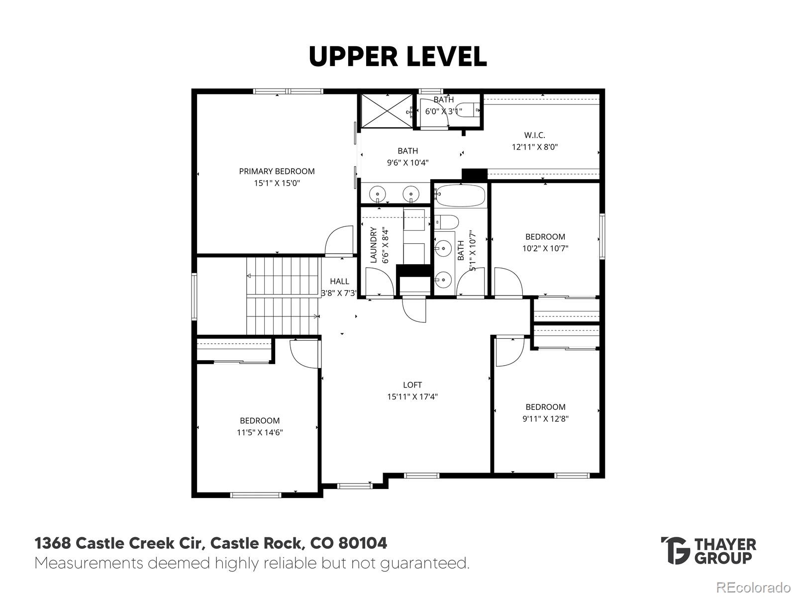 1368 Castle Creek Circle Castle Rock CO 80104
