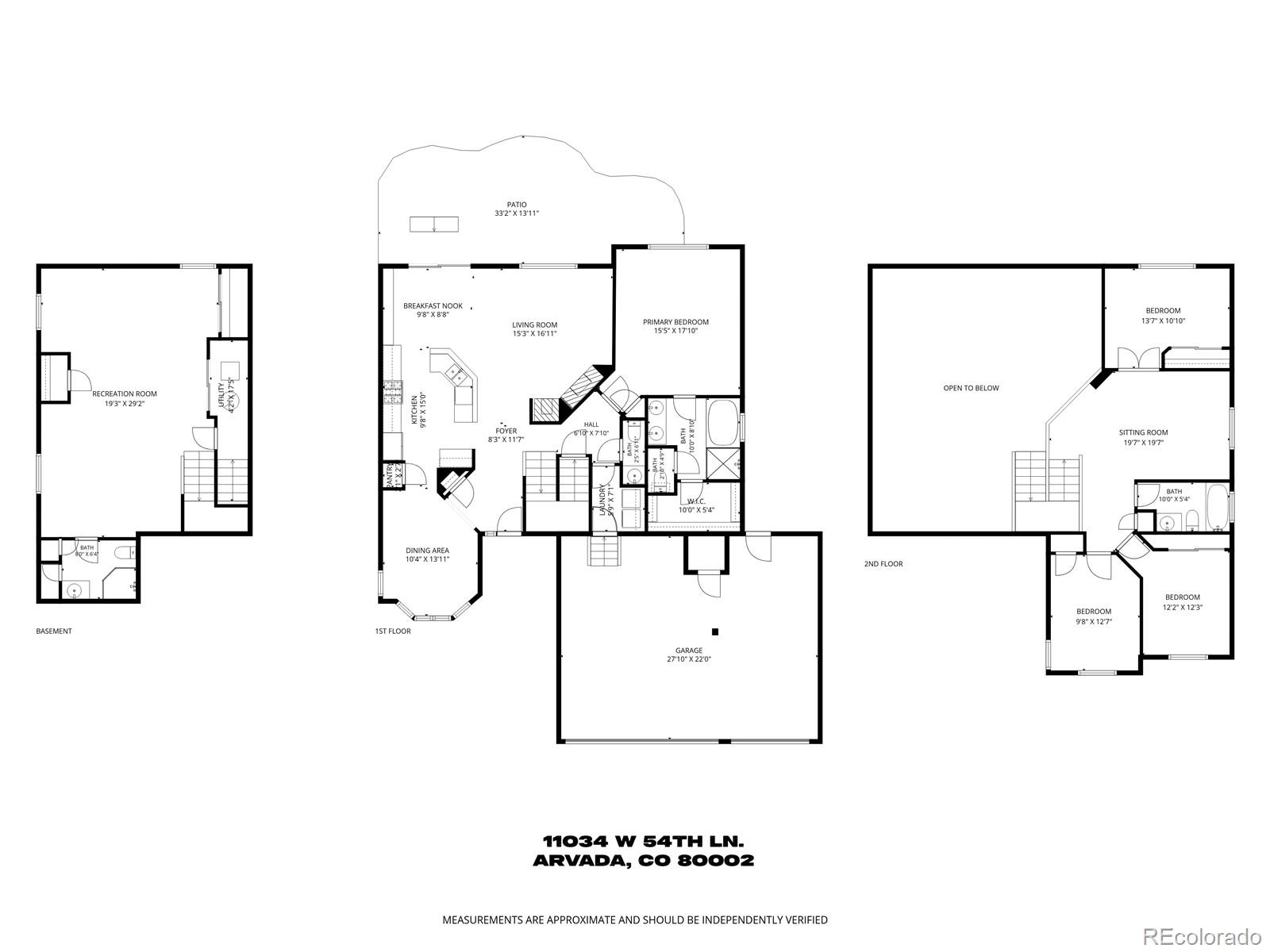 11034 W 54th Lane Arvada CO 80002
