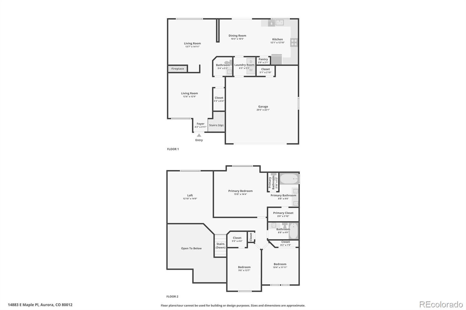 14883 E Maple Place Aurora CO 80012