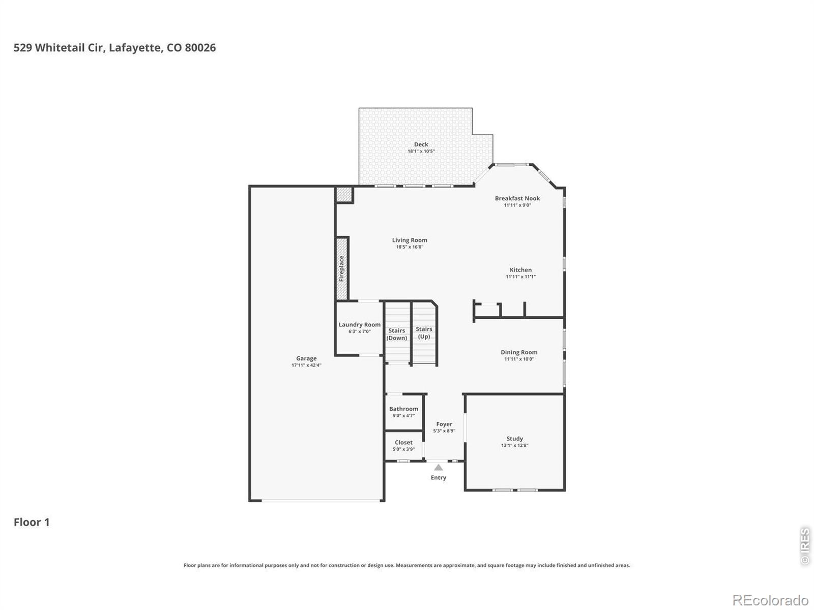 529 Whitetail Circle Lafayette CO 80026