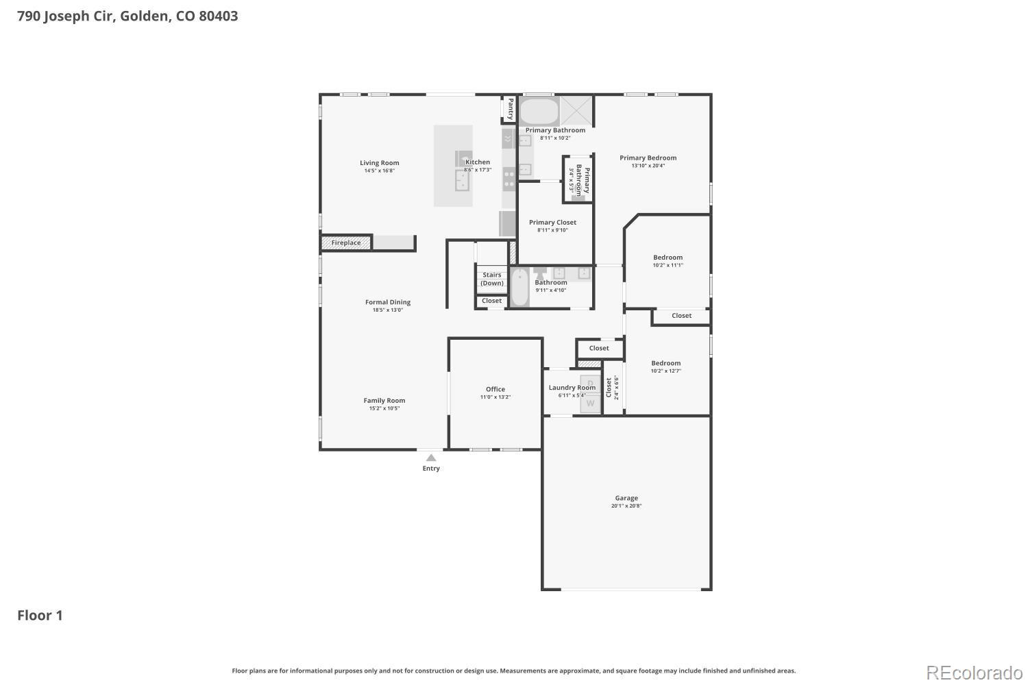 790 Joseph Circle Golden CO 80403