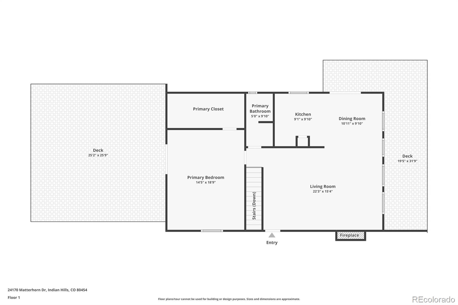 24170 Matterhorn Drive Indian Hills CO 80454