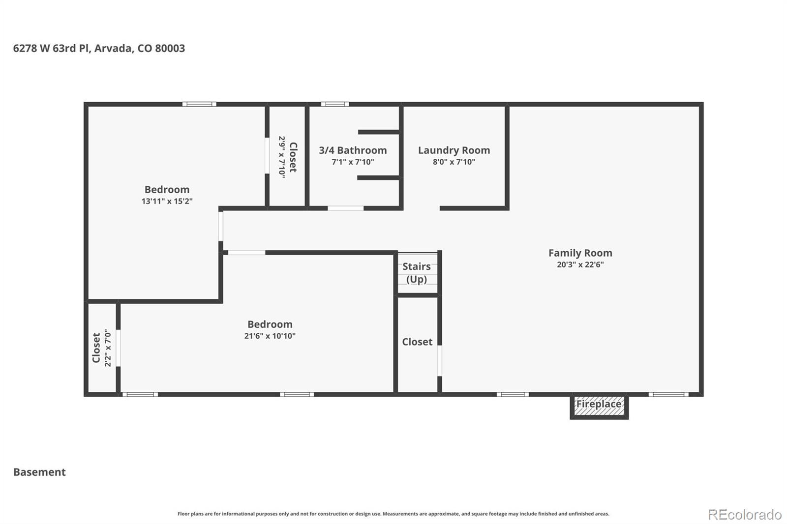6278 W 63rd Place Arvada CO 80003
