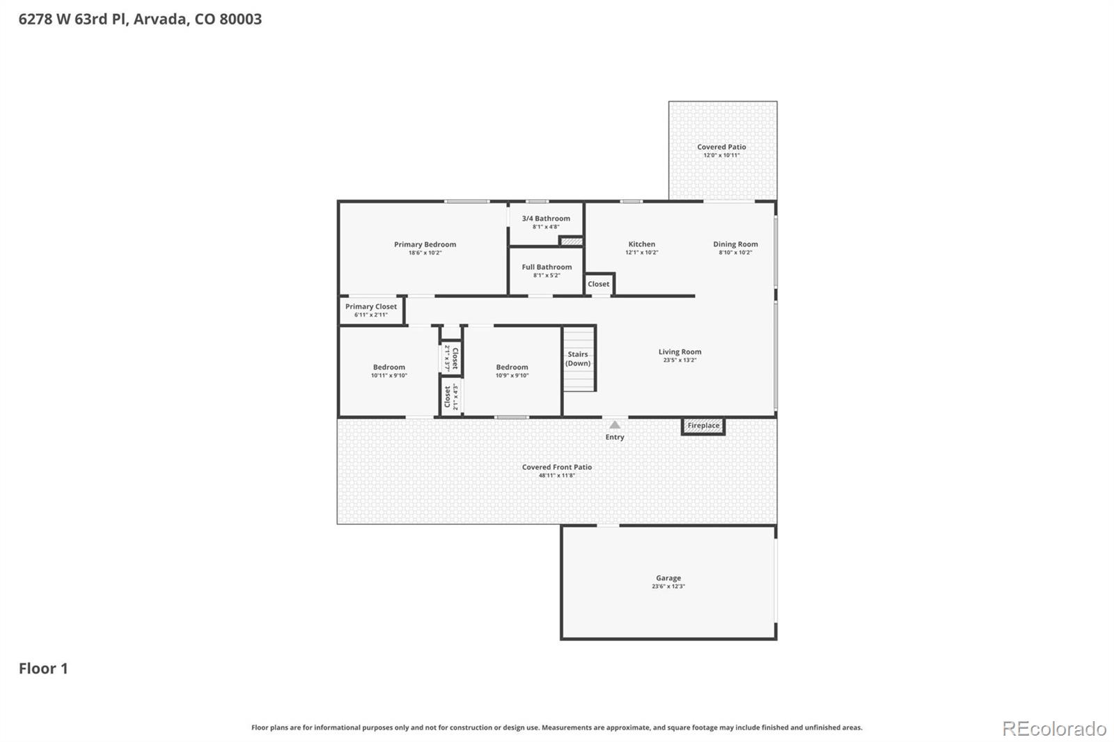 6278 W 63rd Place Arvada CO 80003