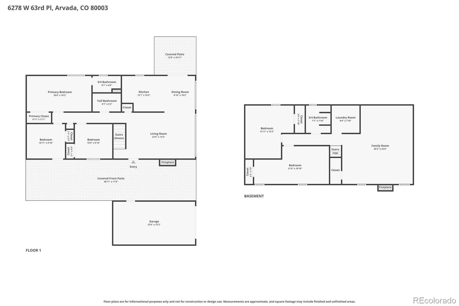 6278 W 63rd Place Arvada CO 80003