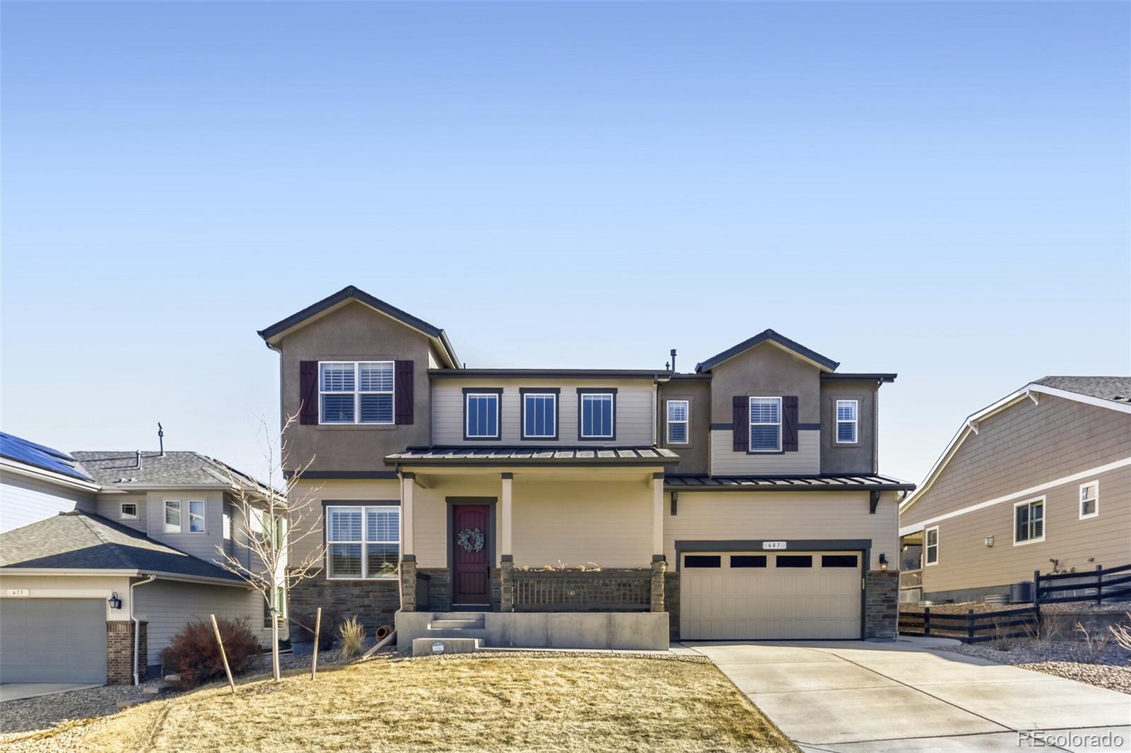 607 Sage Grouse Circle Castle Rock CO 80109