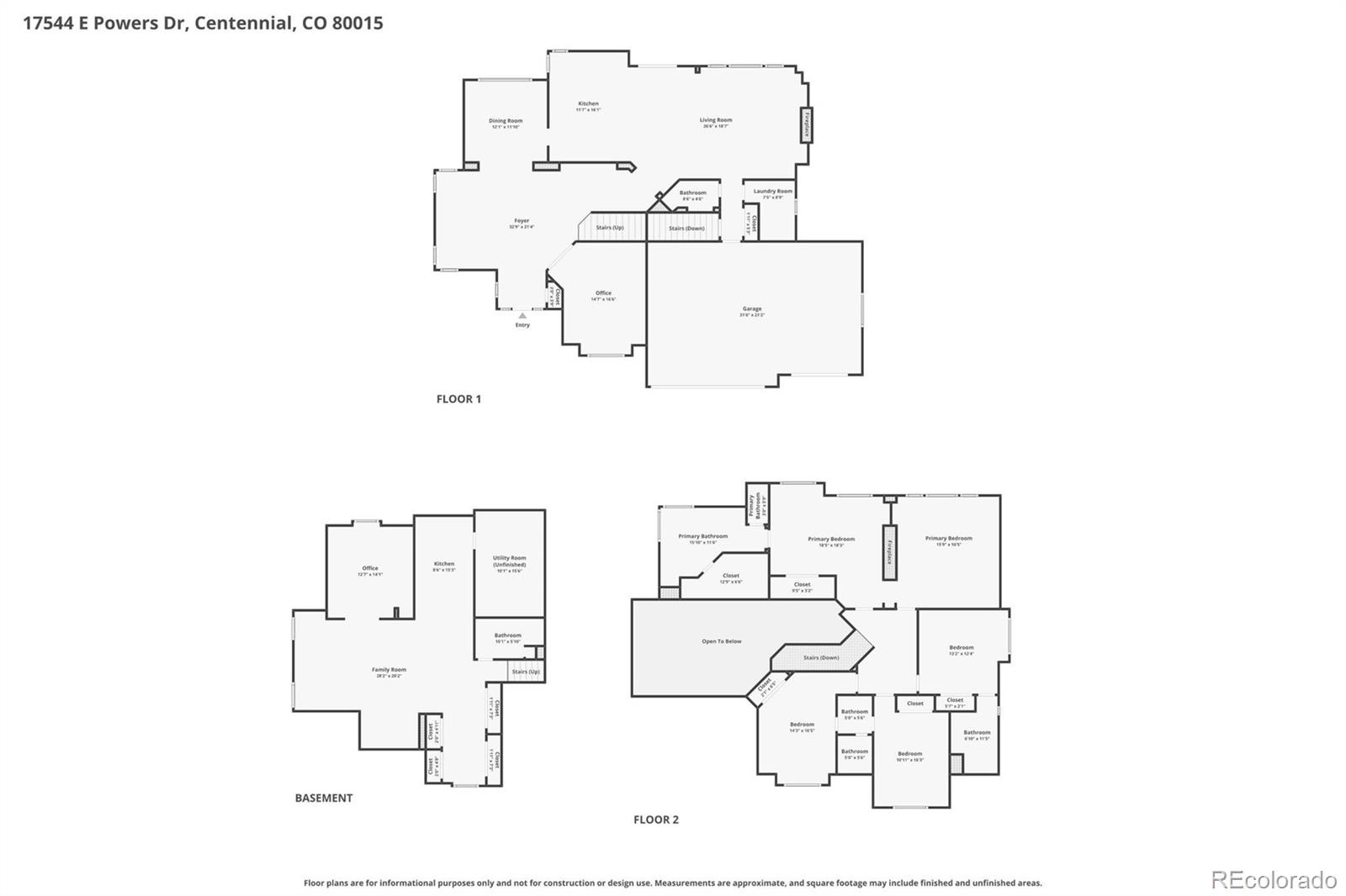 17544 E Powers Drive Centennial CO 80015