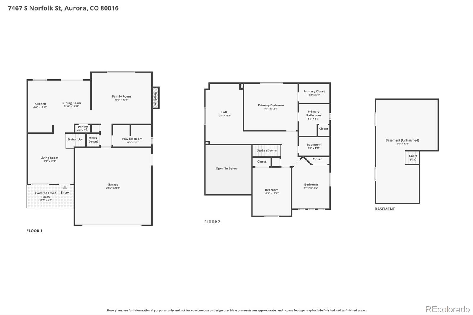 7467 S Norfolk Street Aurora CO 80016