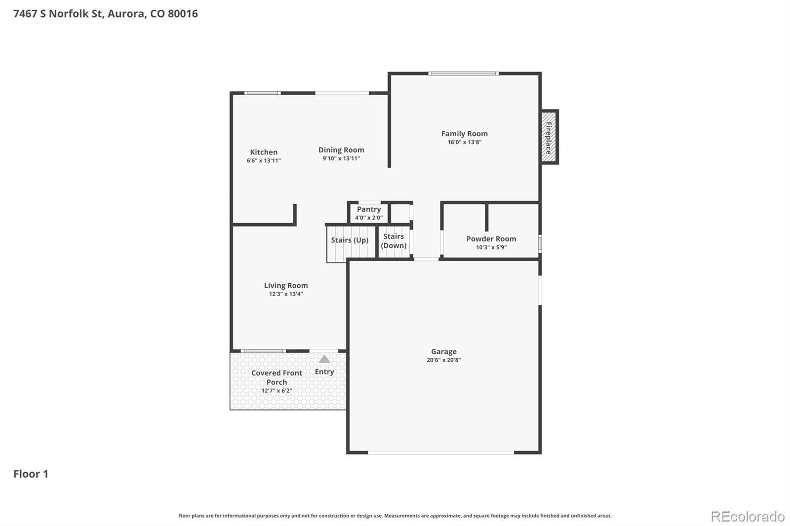 7467 S Norfolk Street Aurora CO 80016