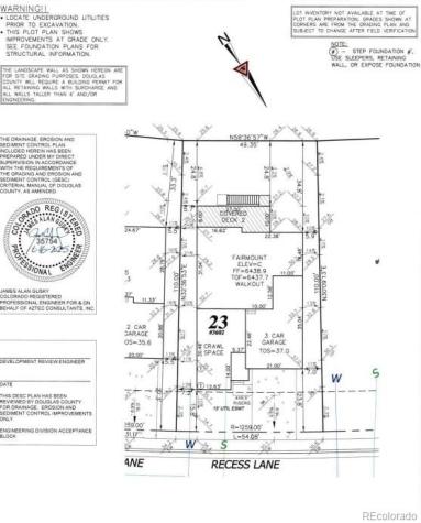 3602 Recess Lane Castle Rock CO 80108