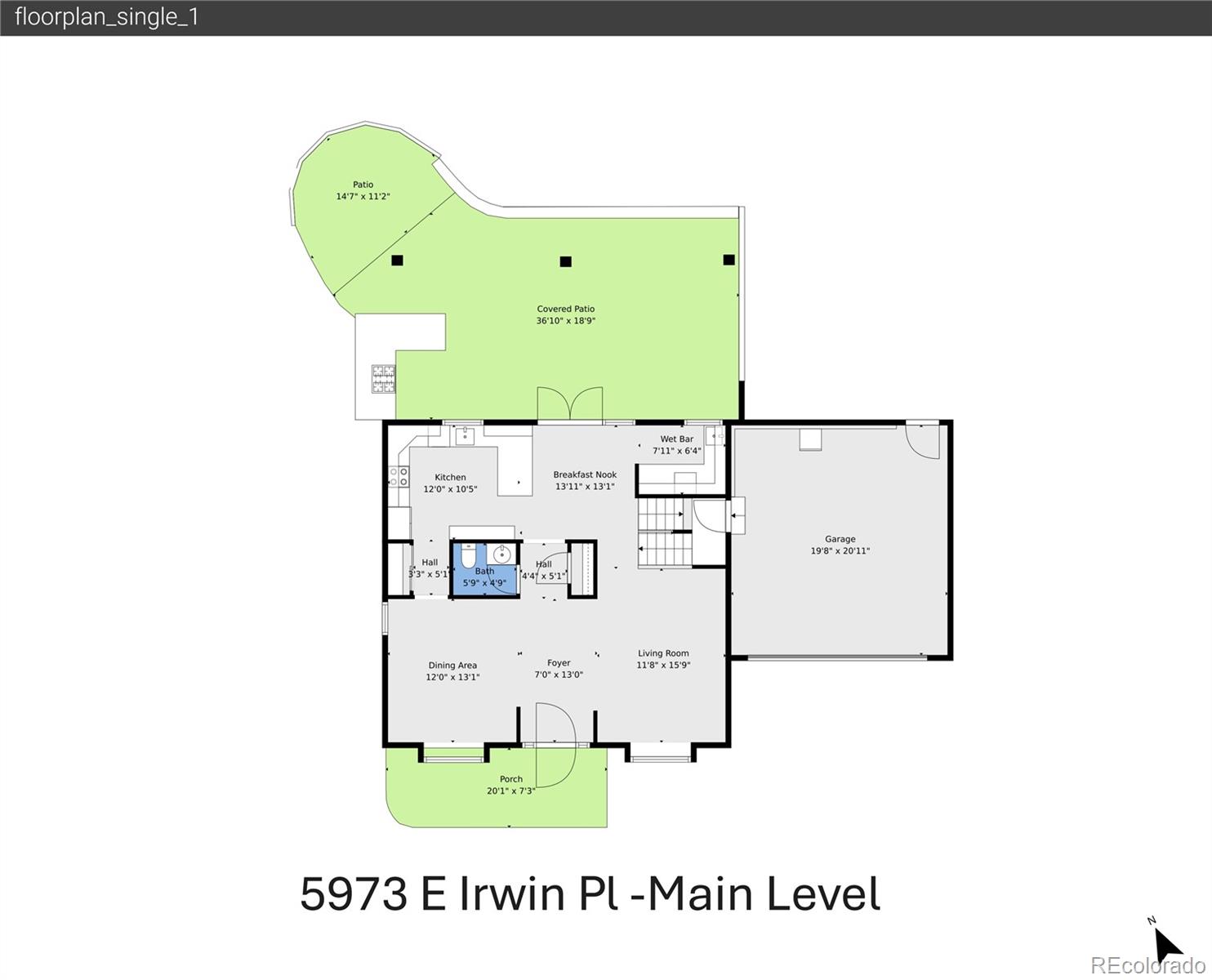 5973 E Irwin Place Centennial CO 80112