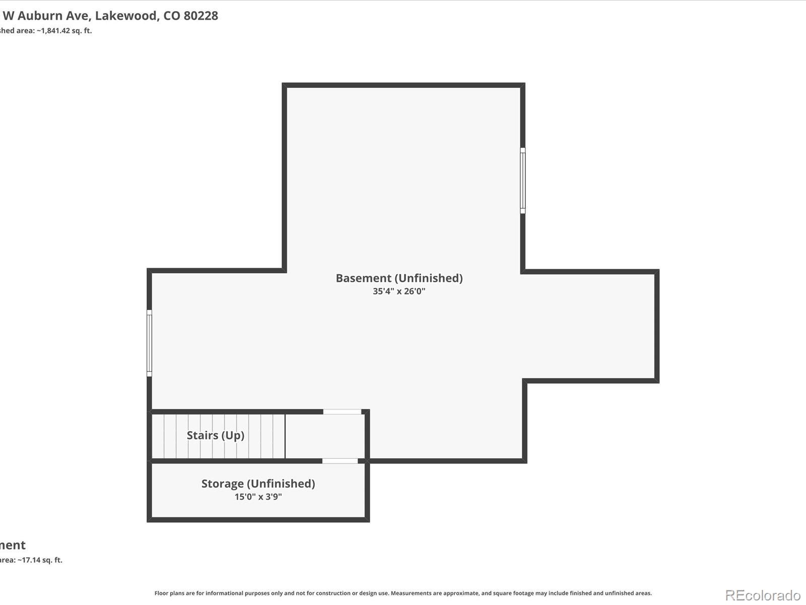 15504 W Auburn Avenue Lakewood CO 80228