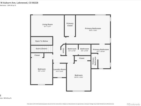 15504 W Auburn Avenue Lakewood CO 80228