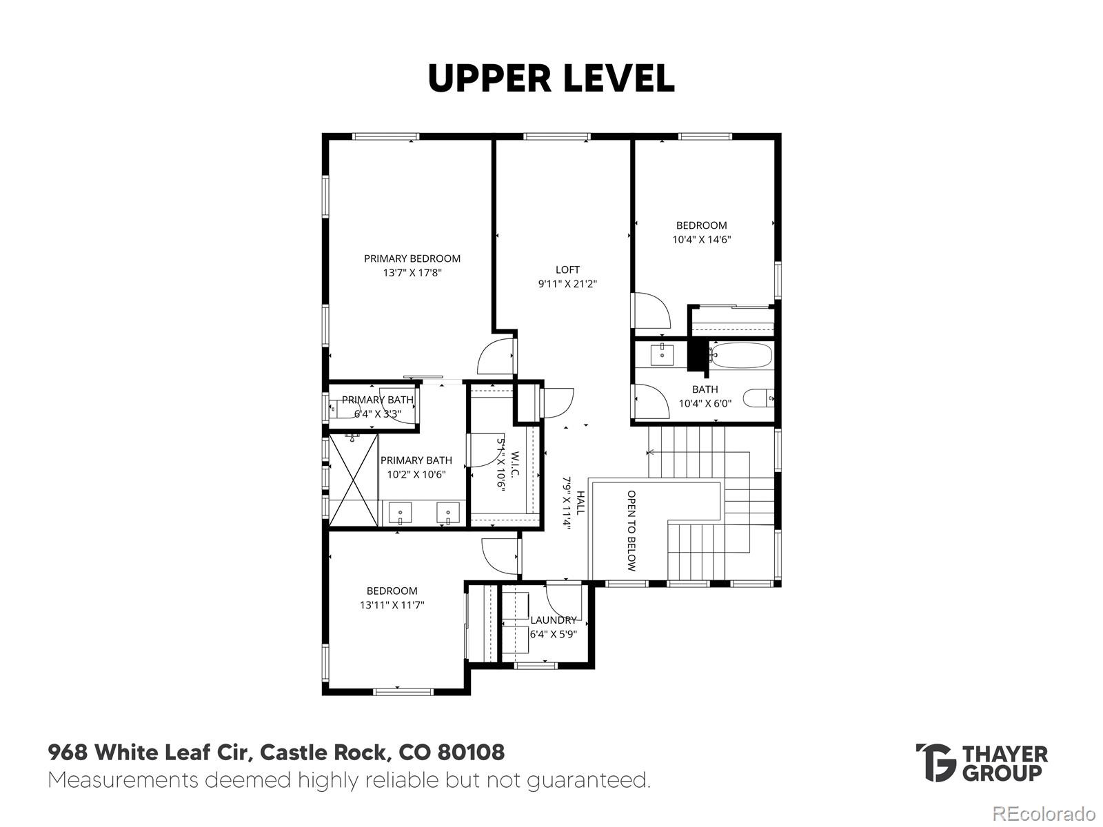 968 White Leaf Circle Castle Rock CO 80108