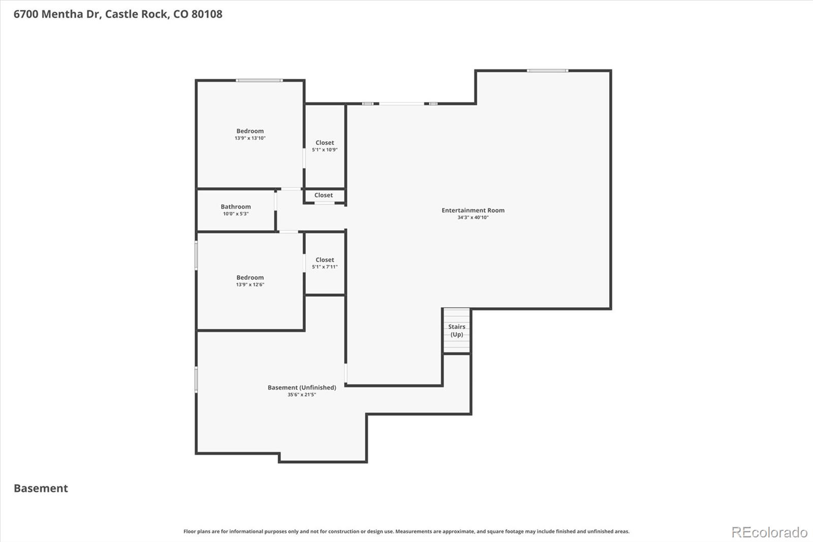 6700 Mentha Drive Castle Rock CO 80108