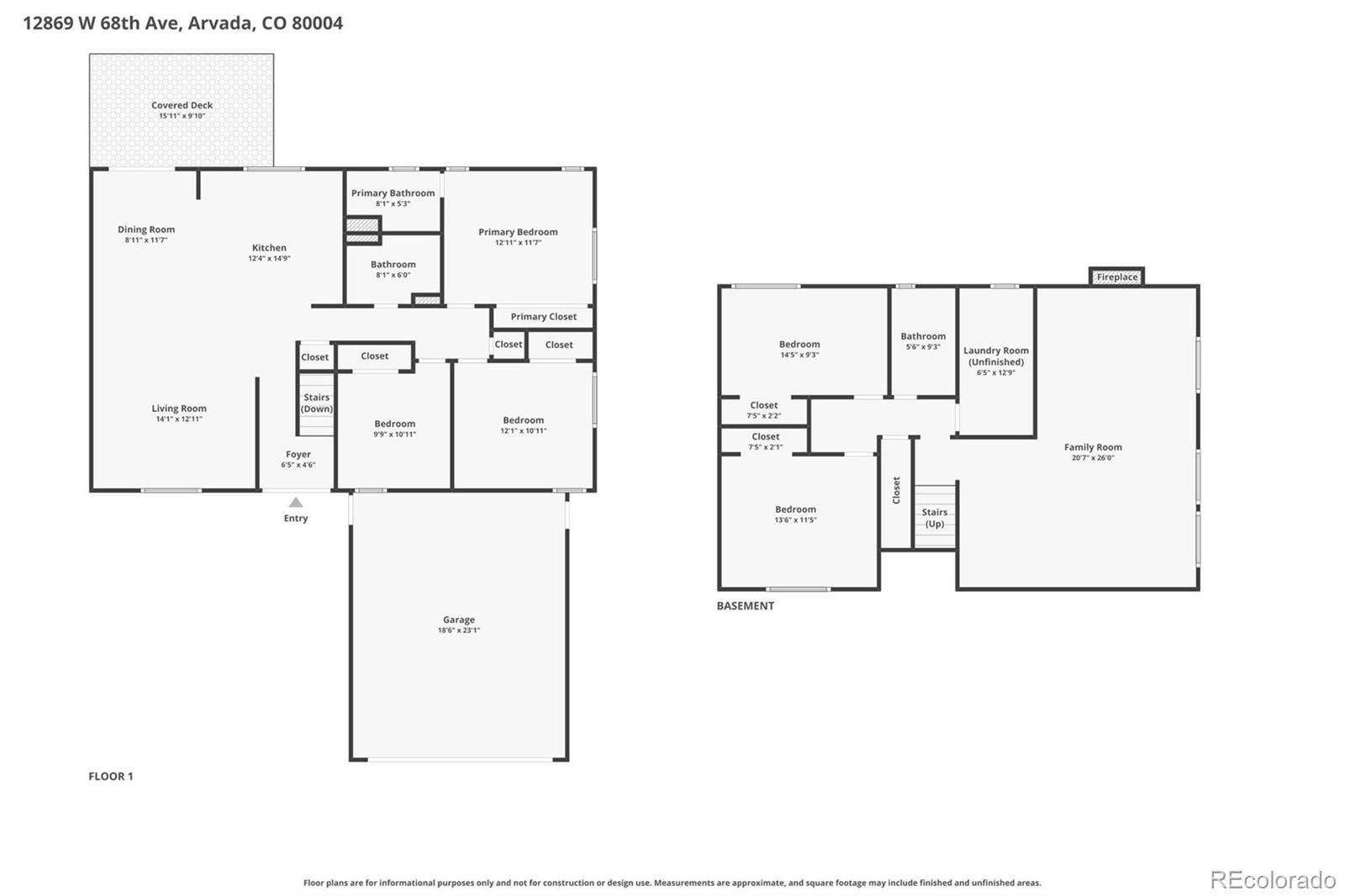 12869 W 68th Avenue Arvada CO 80004