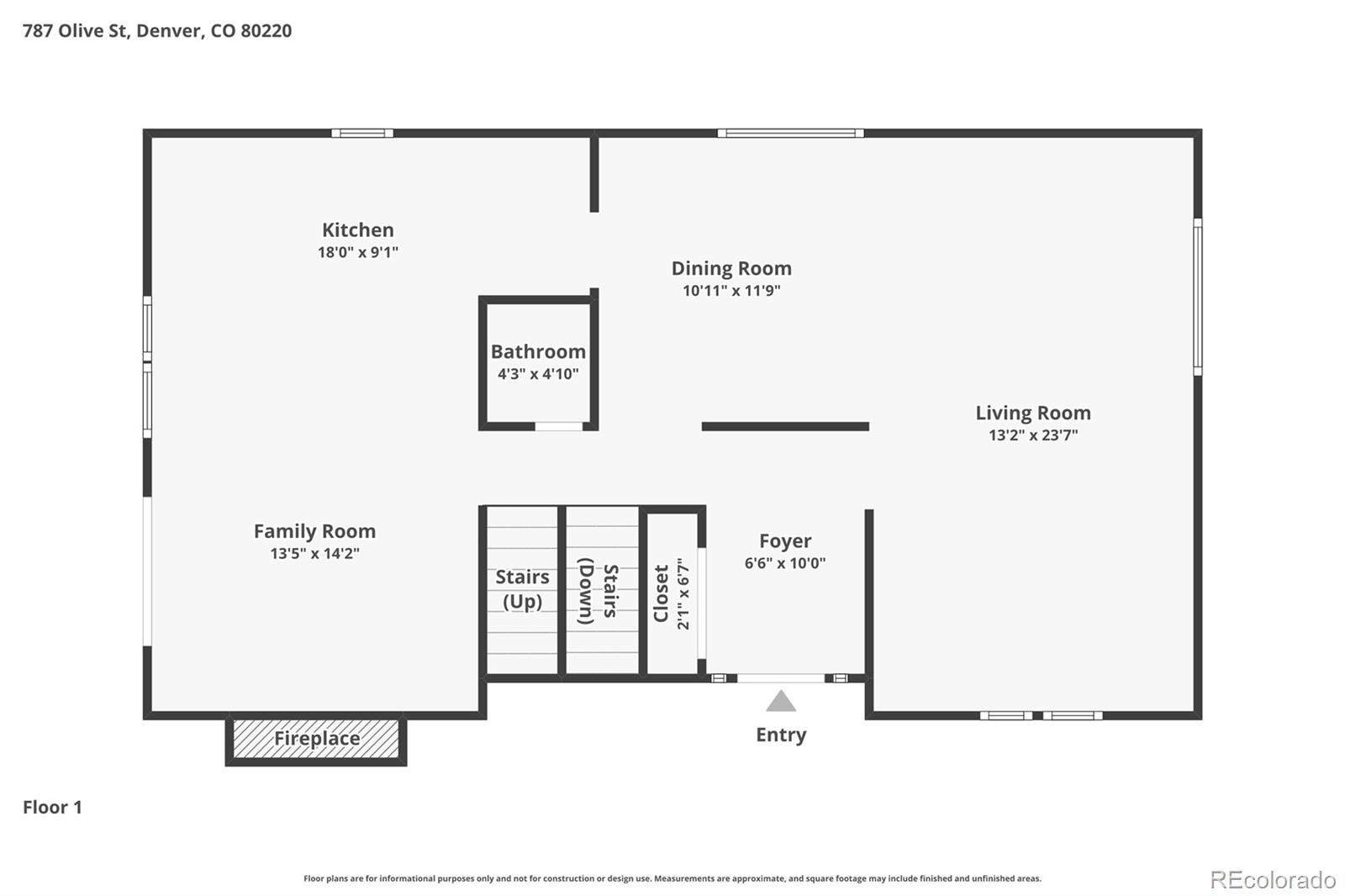 787 Olive Street Denver CO 80220