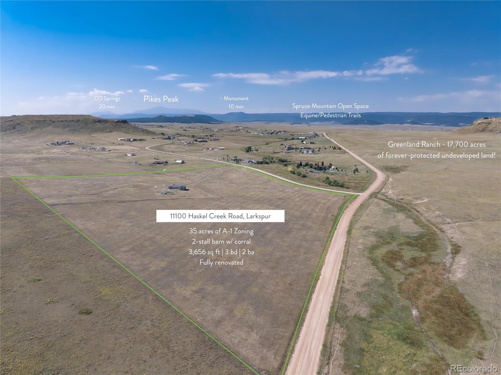 11100 Haskel Creek Road Larkspur CO 80118