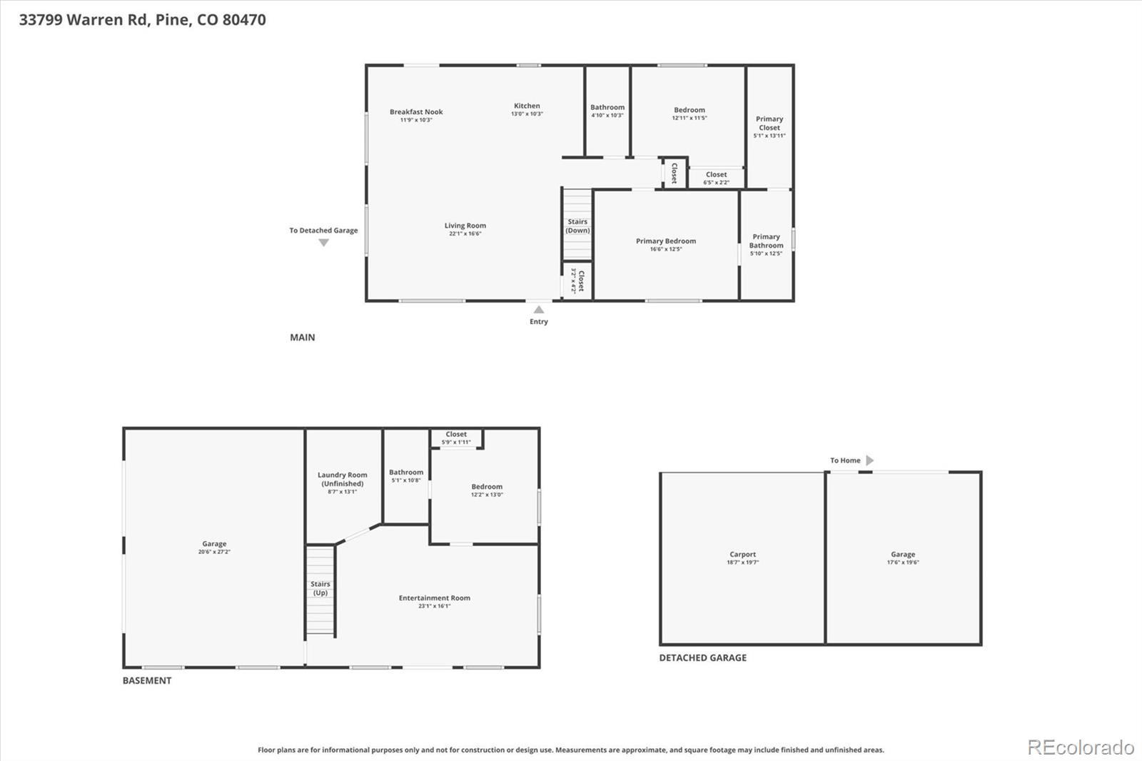 33799 Warren Road Pine CO 80470