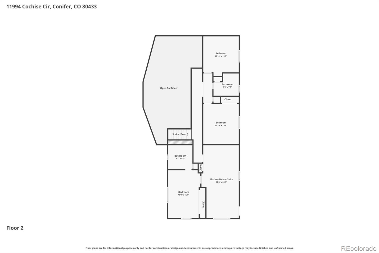 11994 Cochise Circle Conifer CO 80433