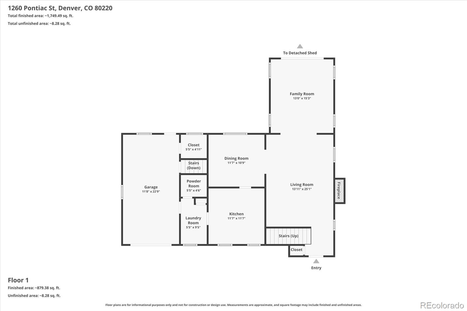 1260 Pontiac Street Denver CO 80220