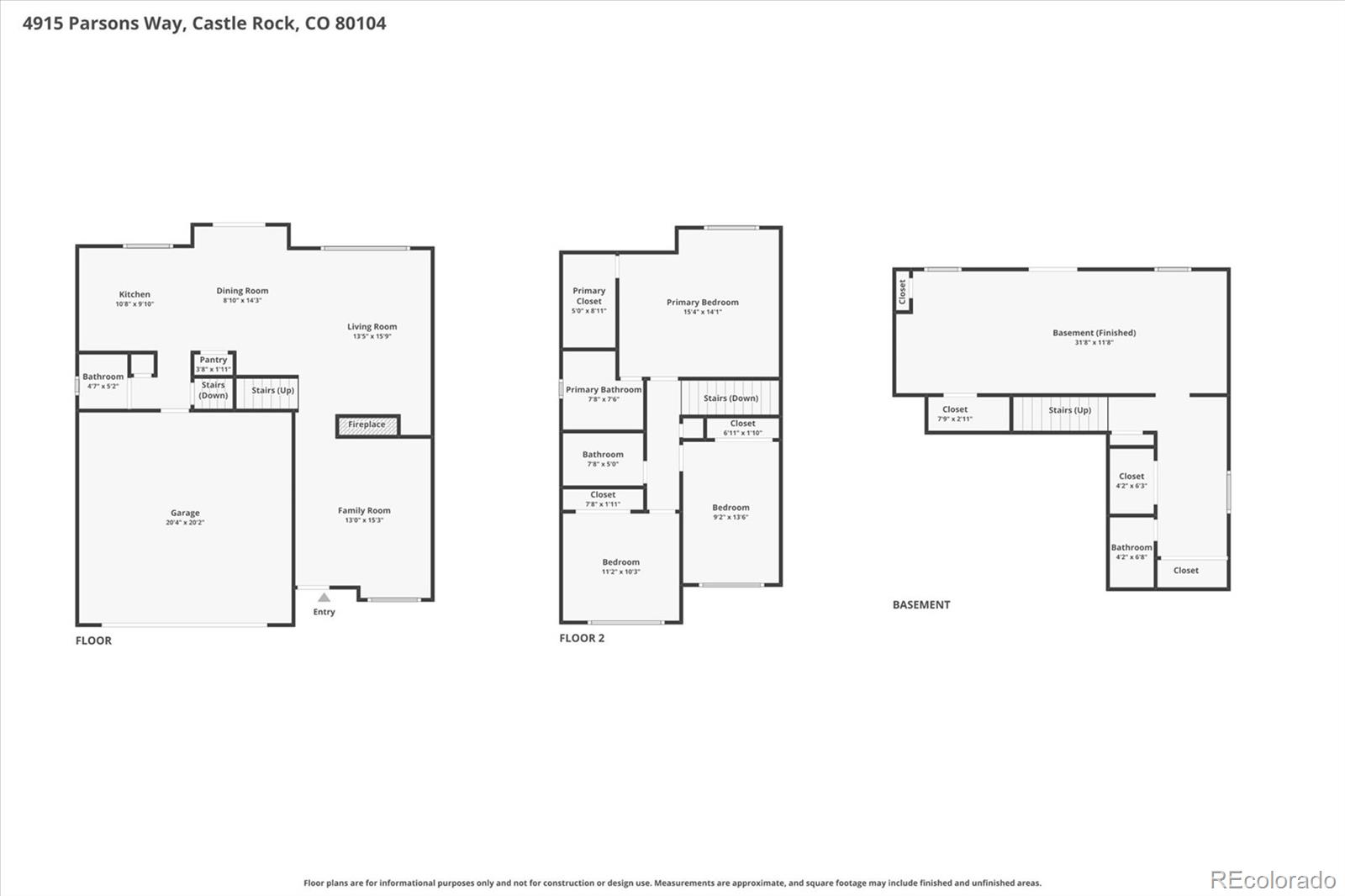 4915 Parsons Way Castle Rock CO 80104