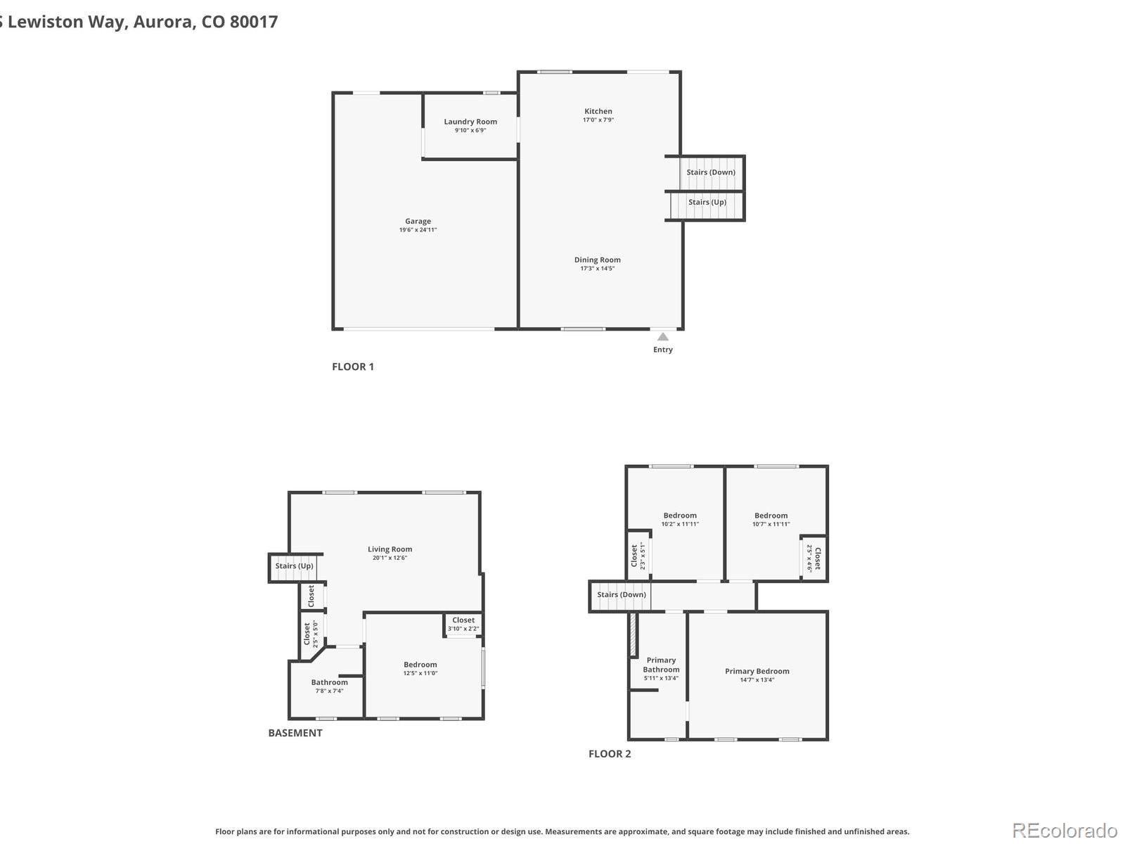 1338 S Lewiston Way Aurora CO 80017