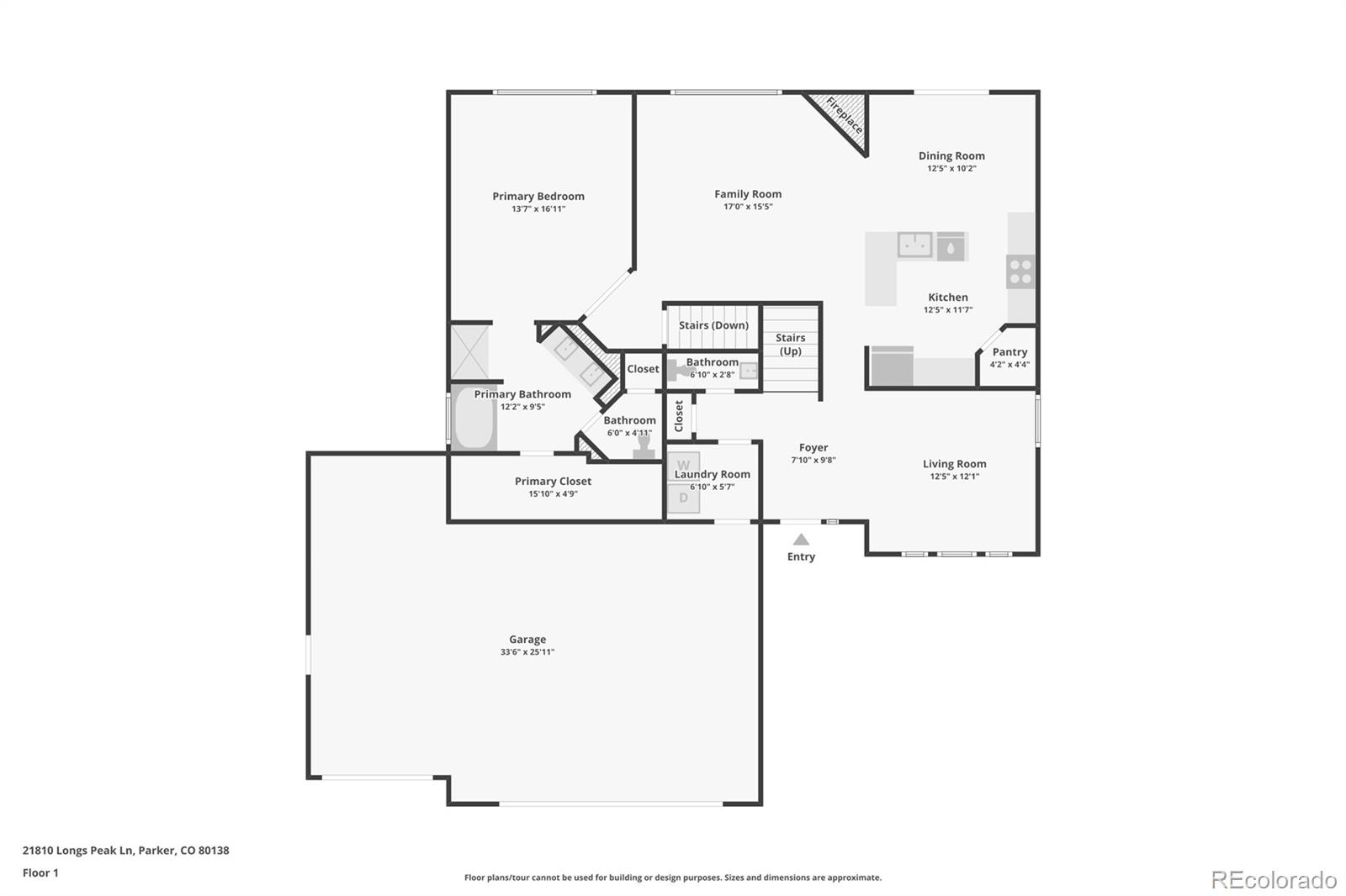 21810 Longs Peak Lane Parker CO 80138
