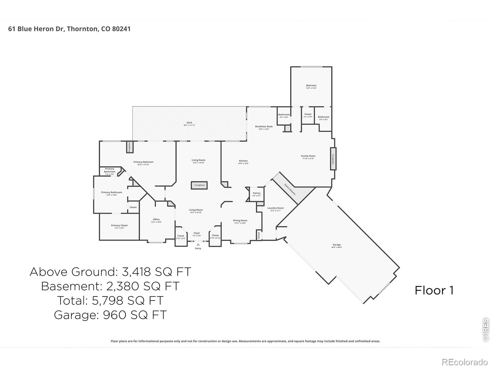 61 Blue Heron Drive Thornton CO 80241