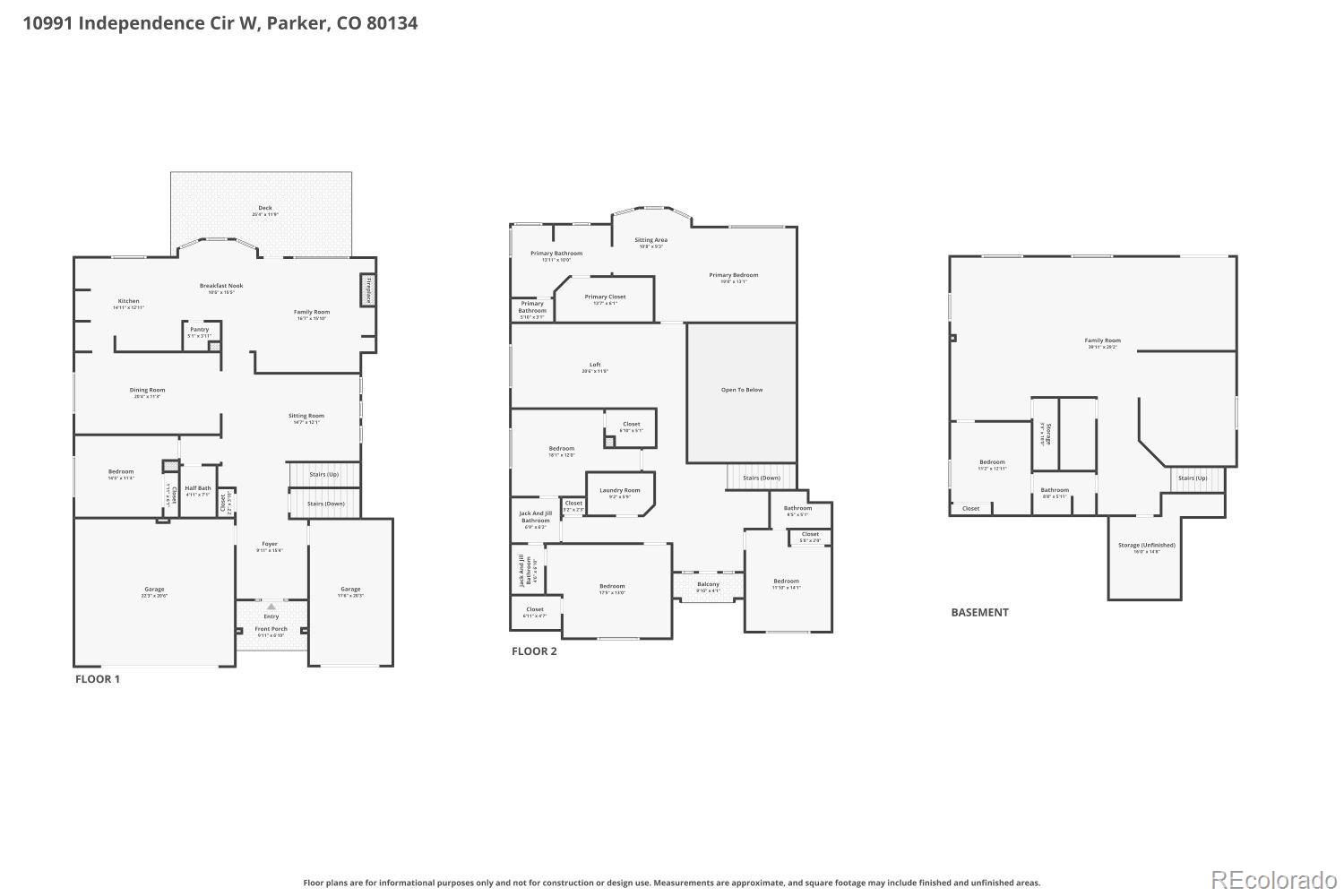 10991 Independence Circle Parker CO 80134