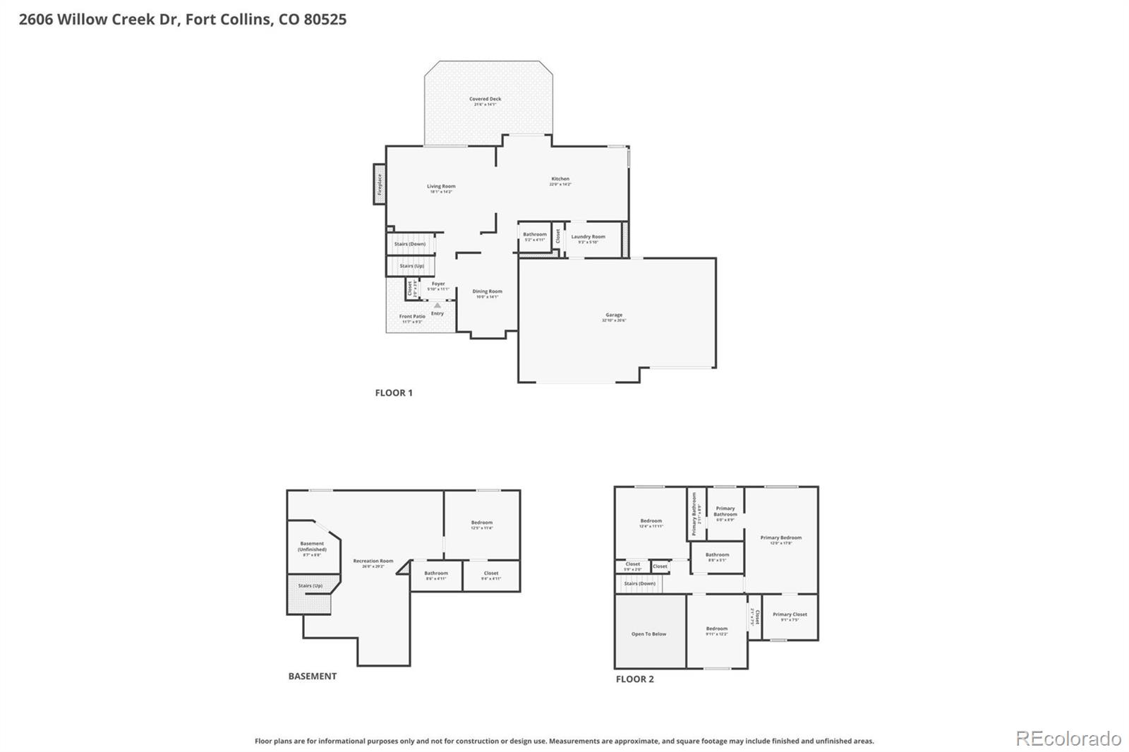 2606 Willow Creek Drive Fort Collins CO 80525