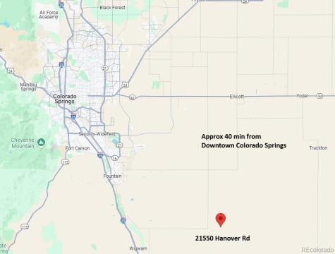 21550 Hanover Road Colorado Springs CO 80928