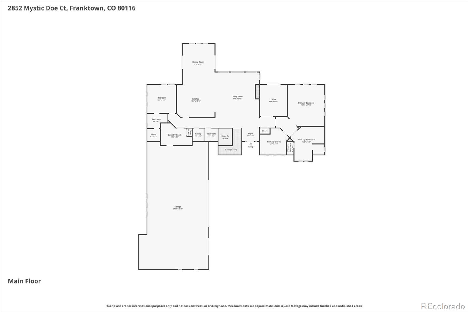 2852 Mystic Doe Court Franktown CO 80116