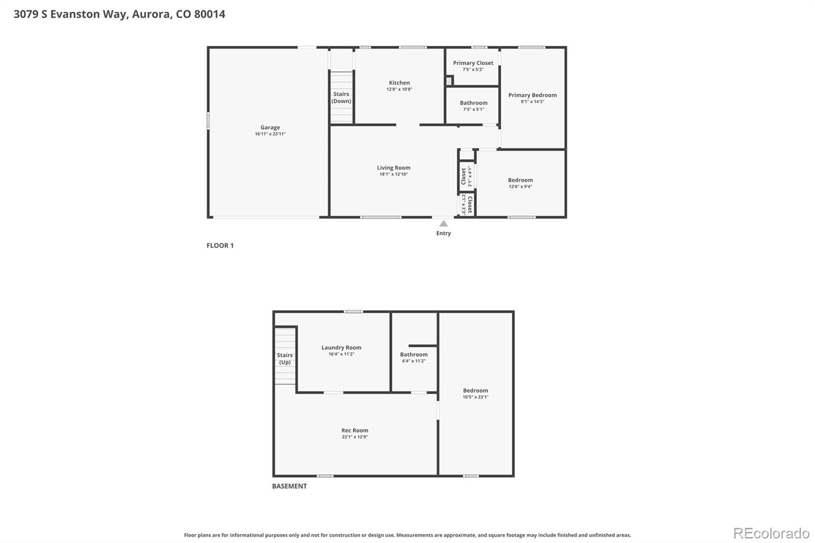 3079 S Evanston Way Aurora CO 80014