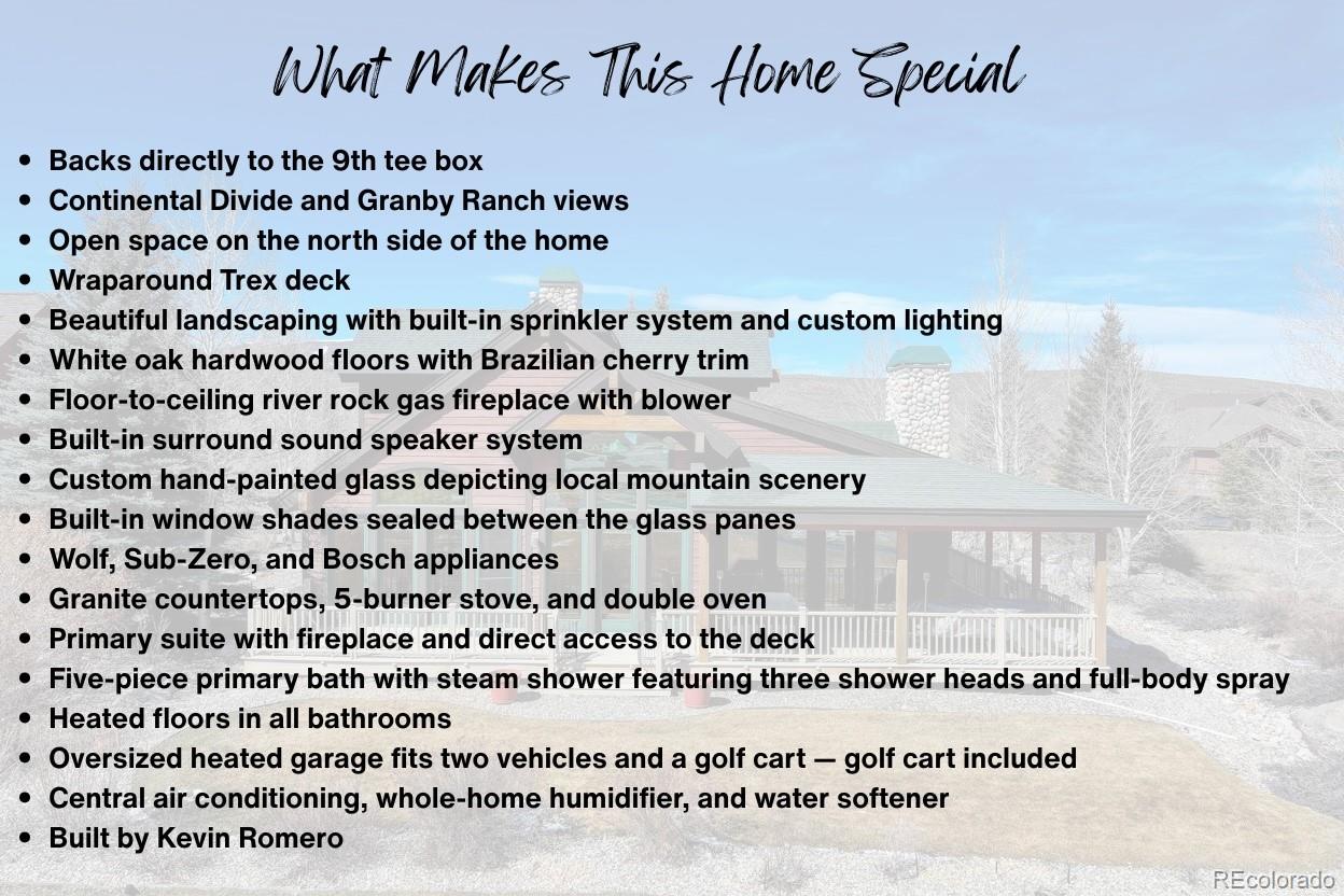 1671 Wildhorse Drive Granby CO 80446