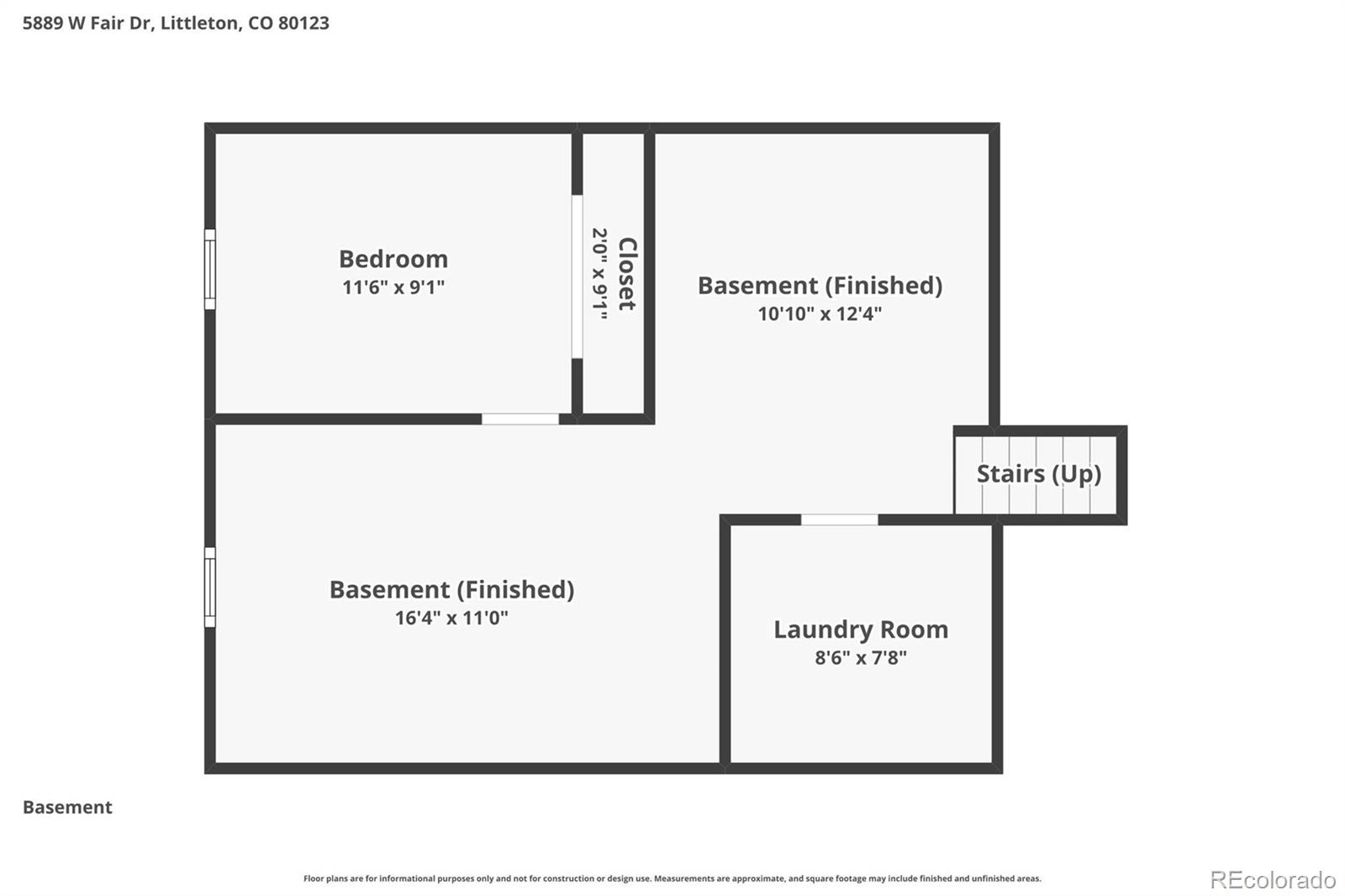 5889 W Fair Drive Littleton CO 80123