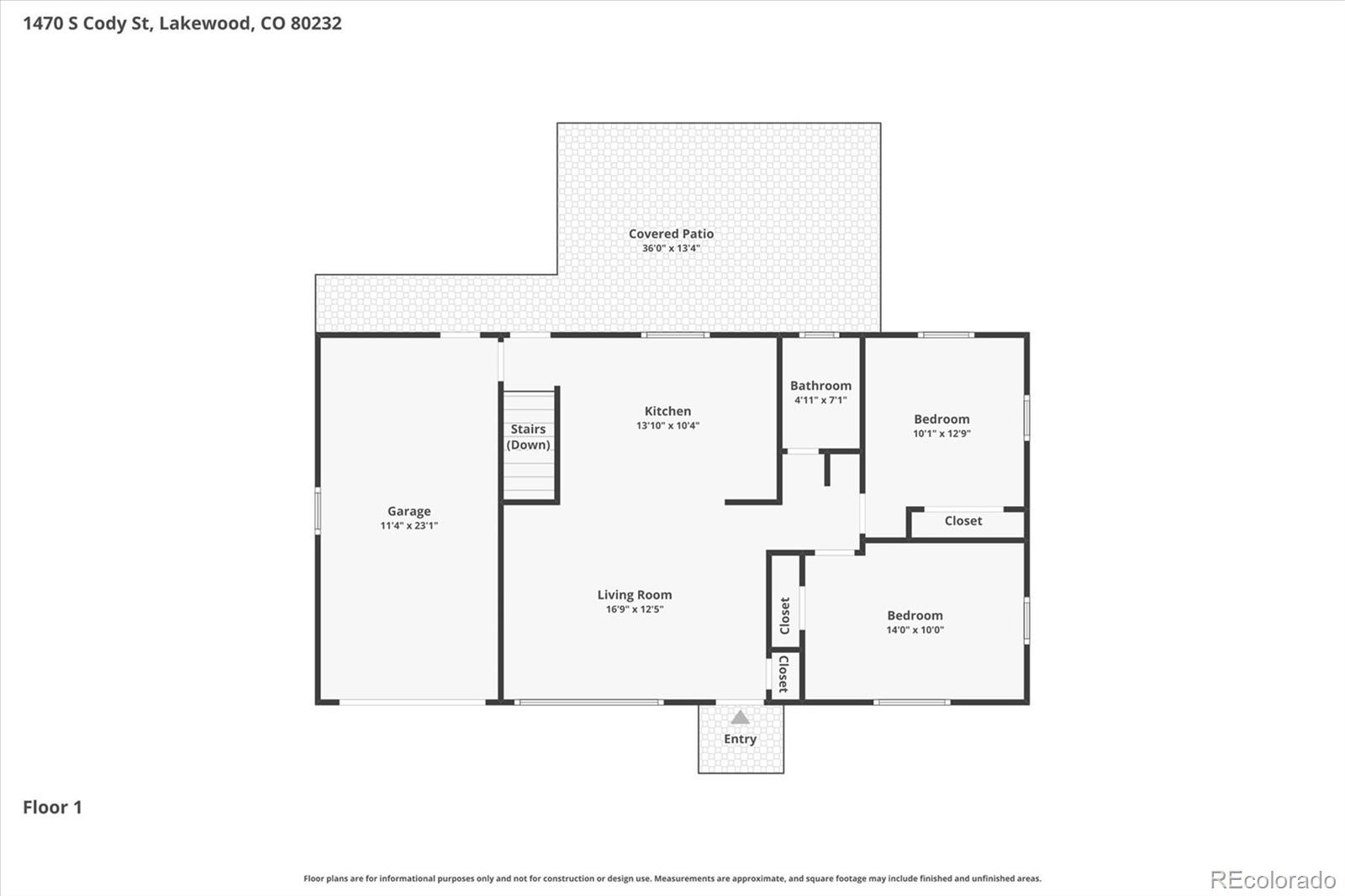 1470 S Cody Street Lakewood CO 80232