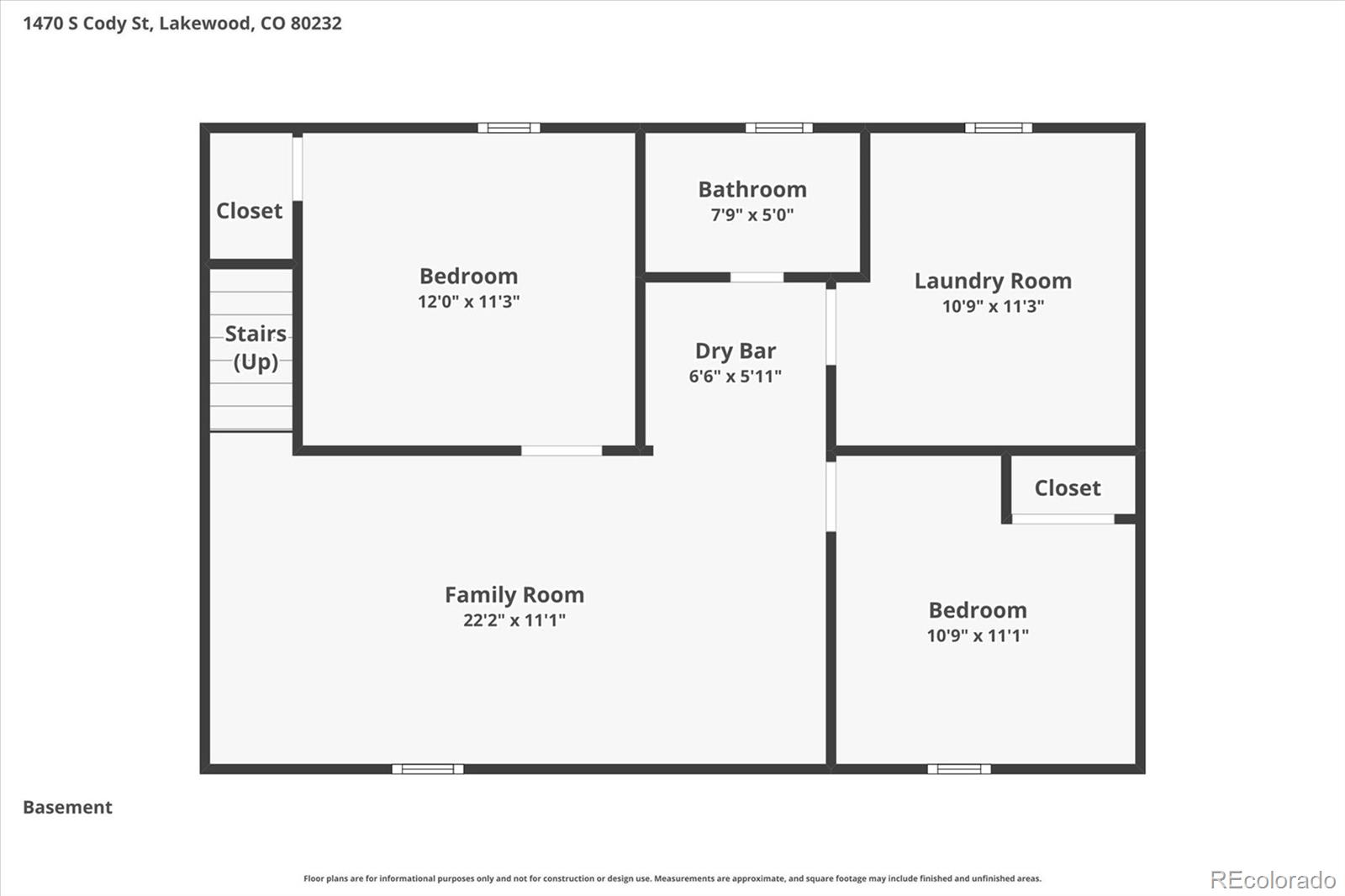 1470 S Cody Street Lakewood CO 80232
