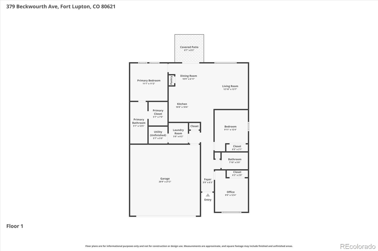 379 Beckwourth Avenue Fort Lupton CO 80621