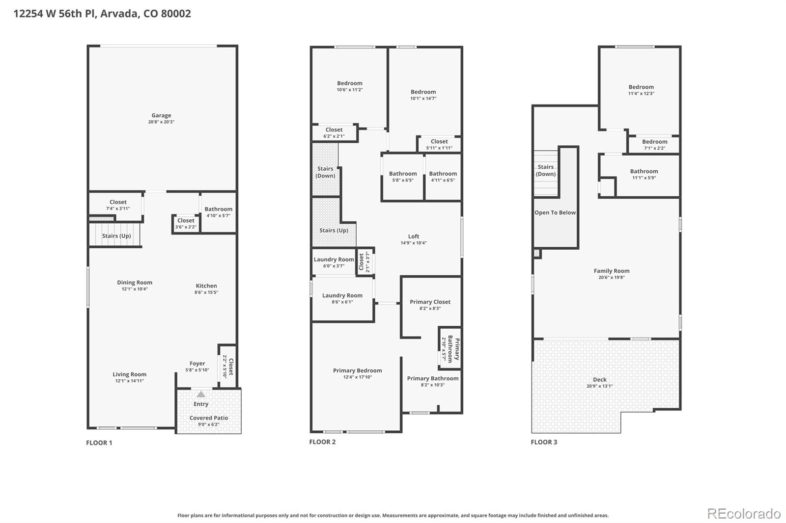 12254 W 56th Place Arvada CO 80002