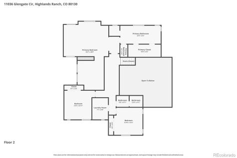 11036 Glengate Circle Highlands Ranch CO 80130