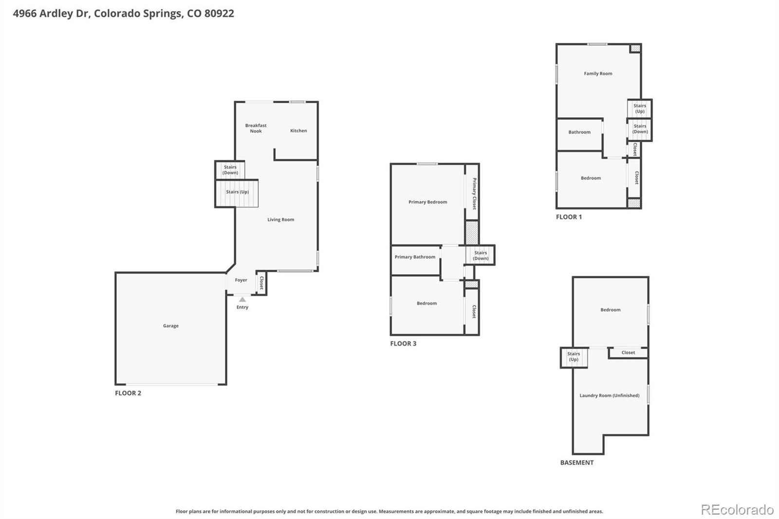 4966 Ardley Drive Colorado Springs CO 80922