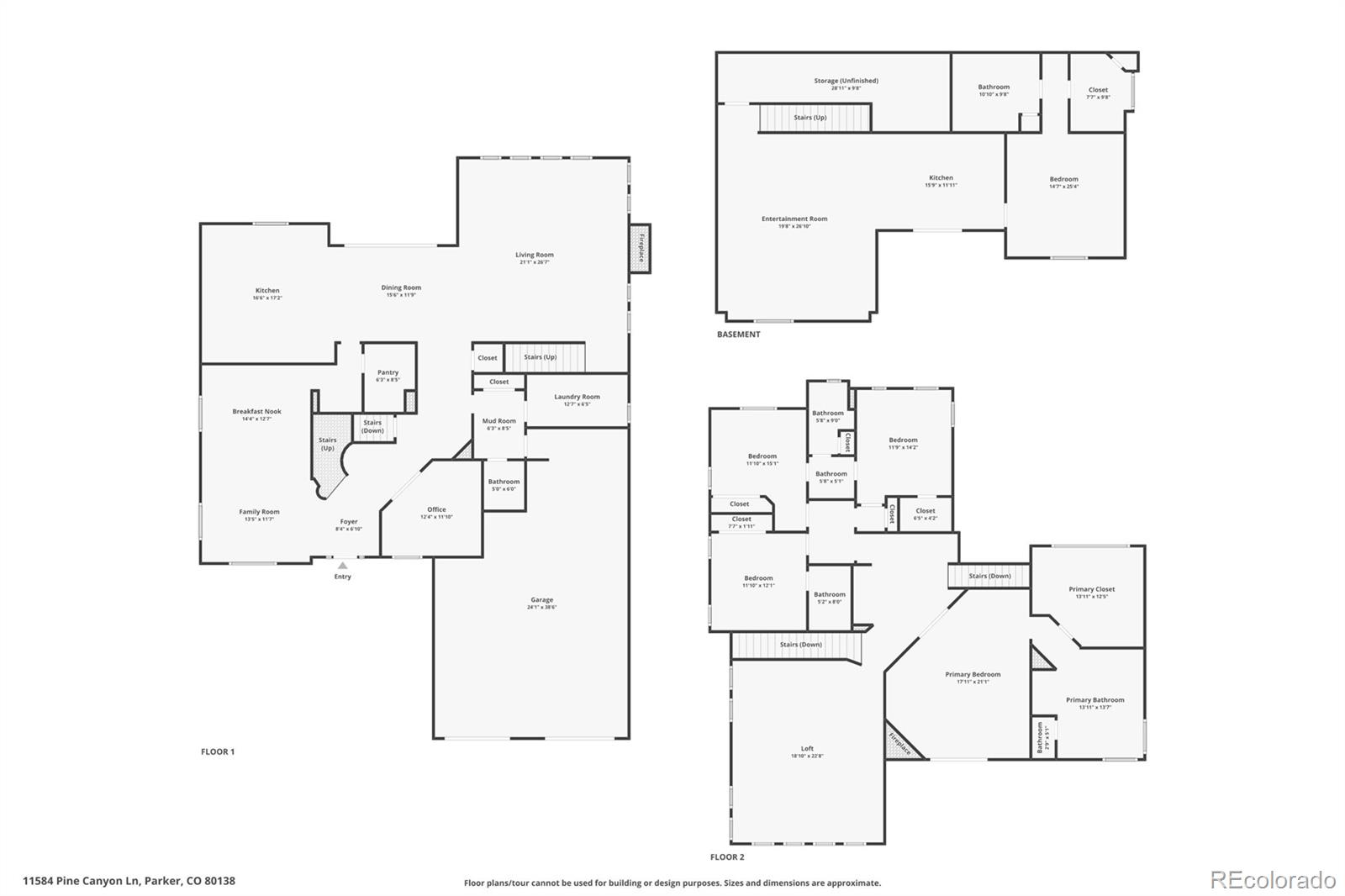 11584 Pine Canyon Lane Parker CO 80138