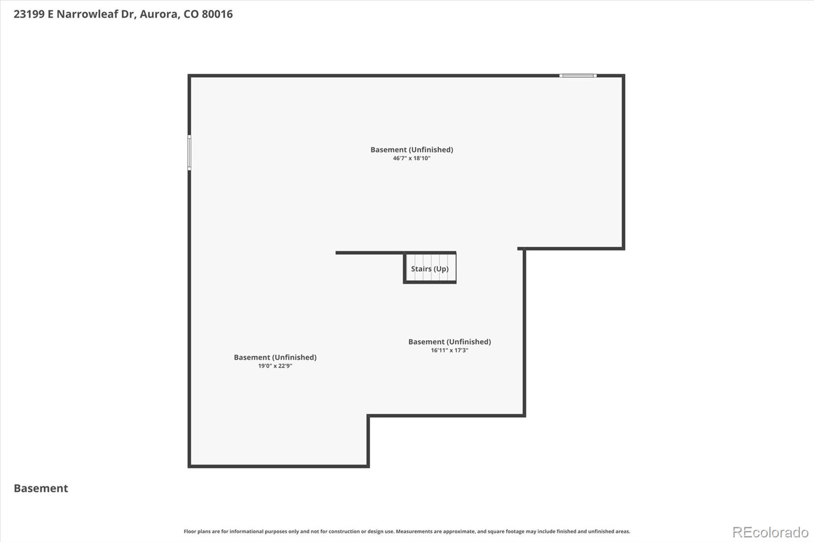 23199 E Narrowleaf Drive Aurora CO 80016