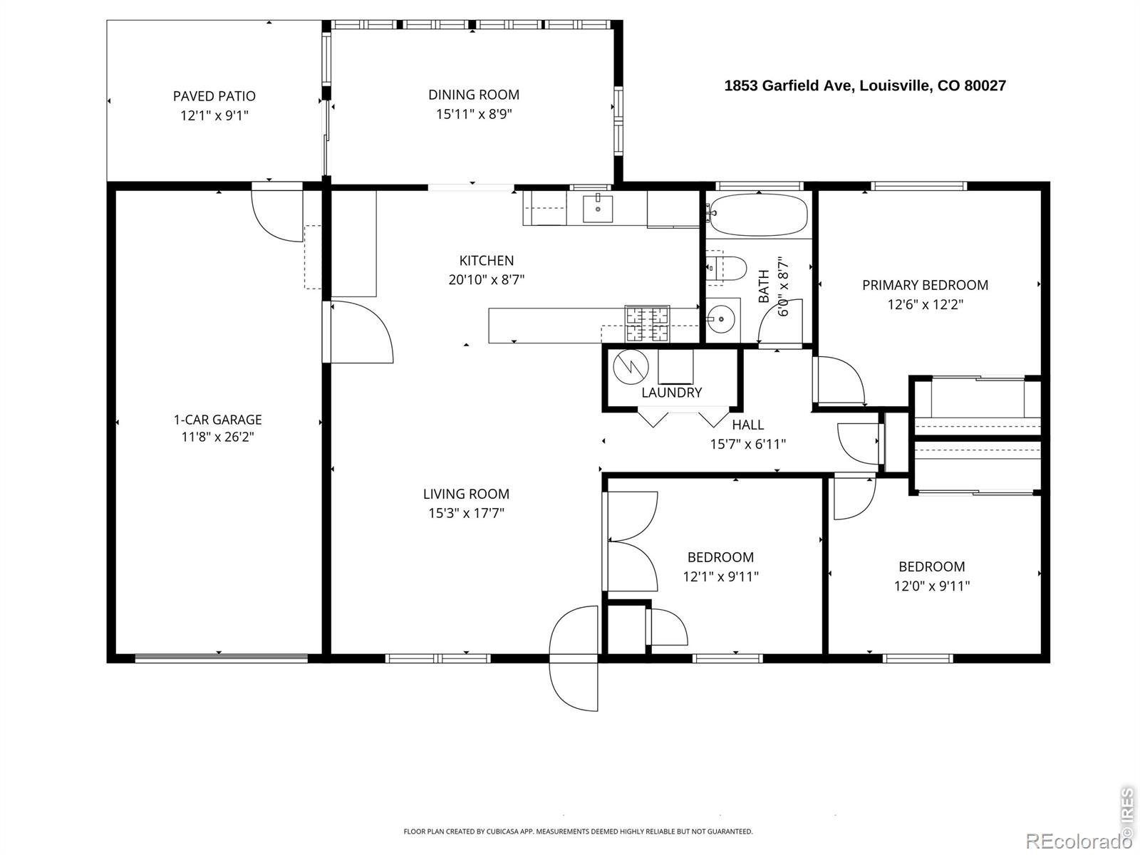 1853 Garfield Avenue Louisville CO 80027