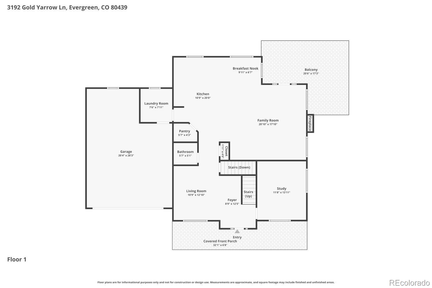 3192 Gold Yarrow Lane Evergreen CO 80439