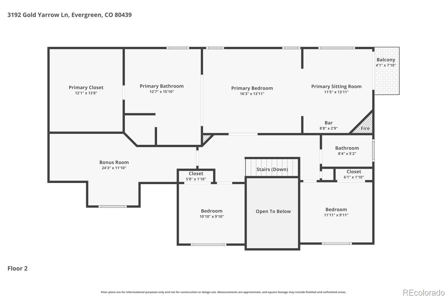 3192 Gold Yarrow Lane Evergreen CO 80439