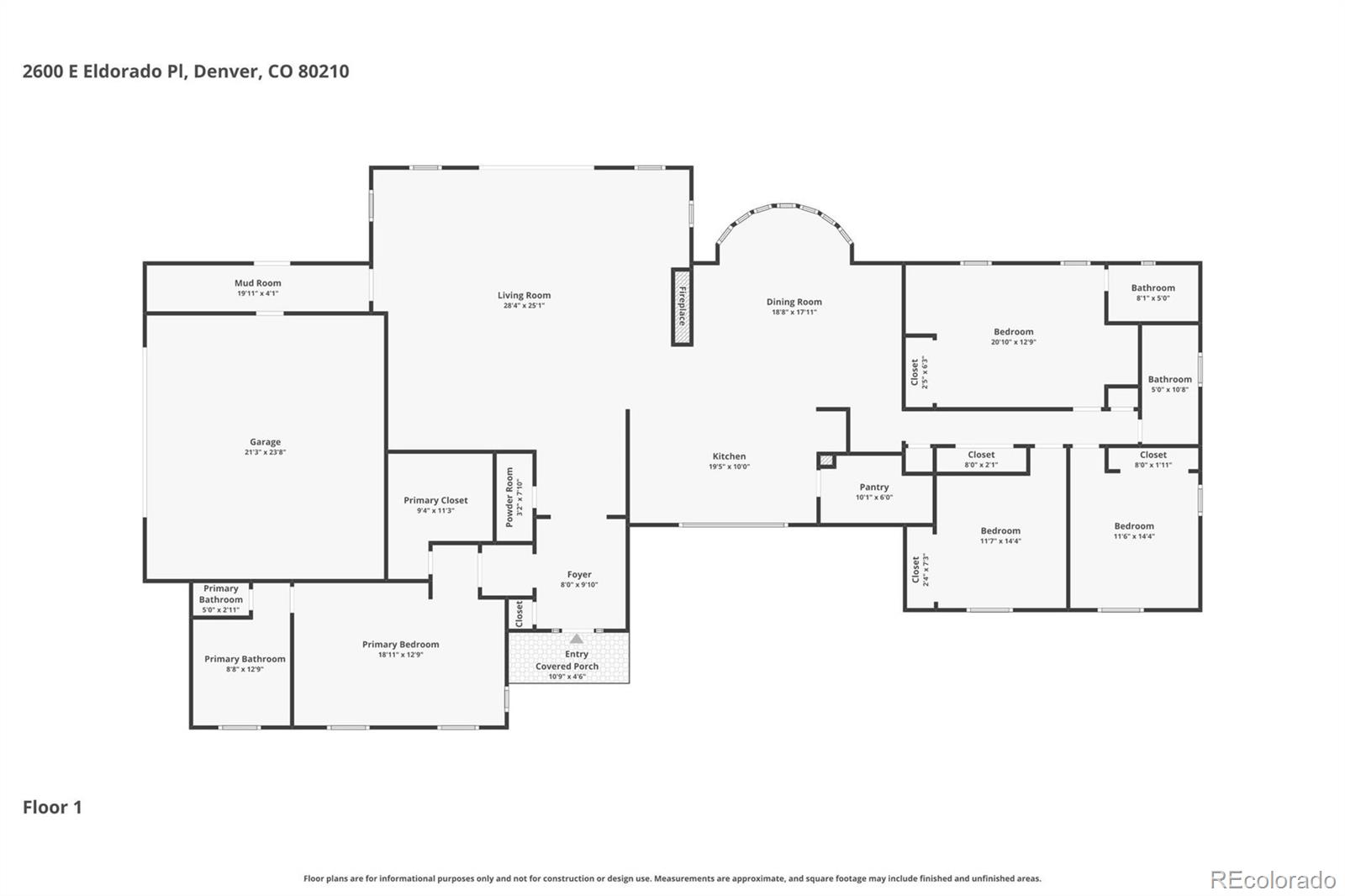 2600 E Eldorado Place Denver CO 80210