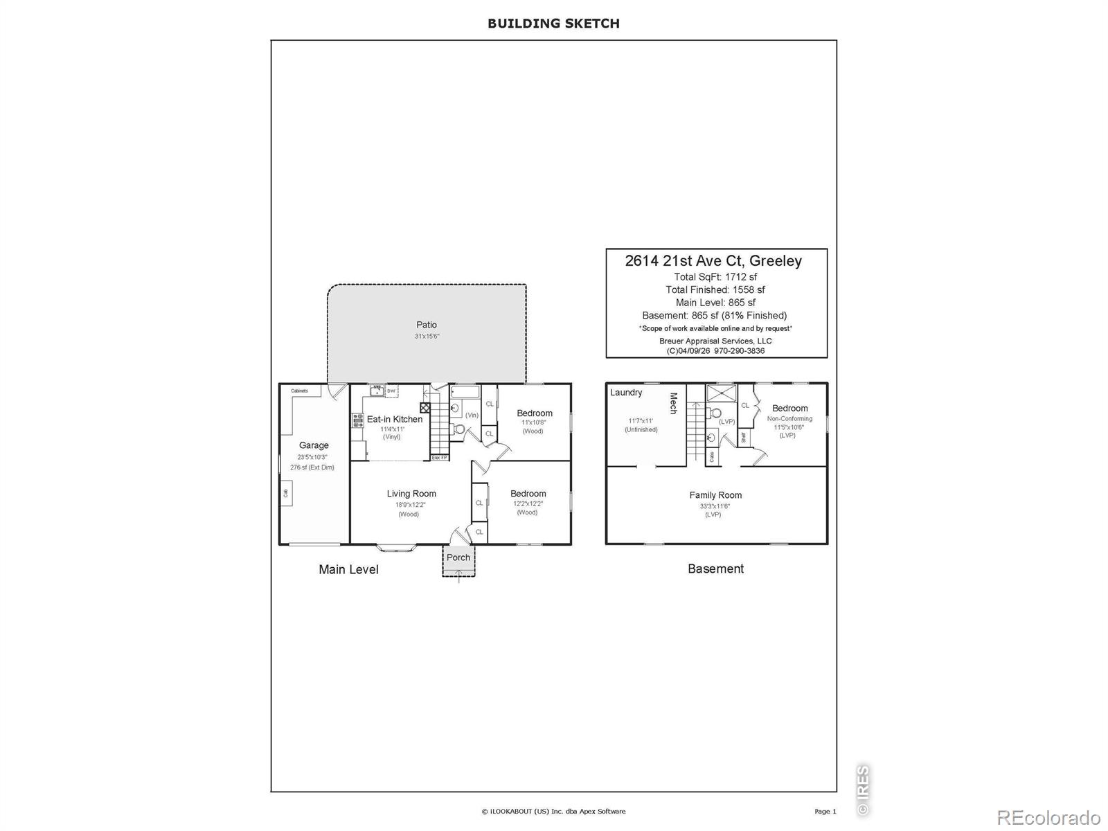 2614 21st Ave Court Greeley CO 80631